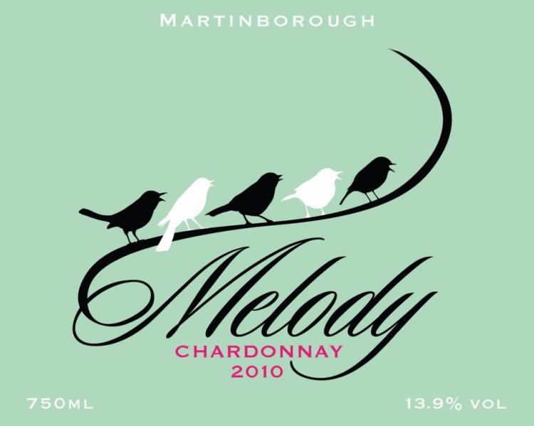 Martinborough wine label design