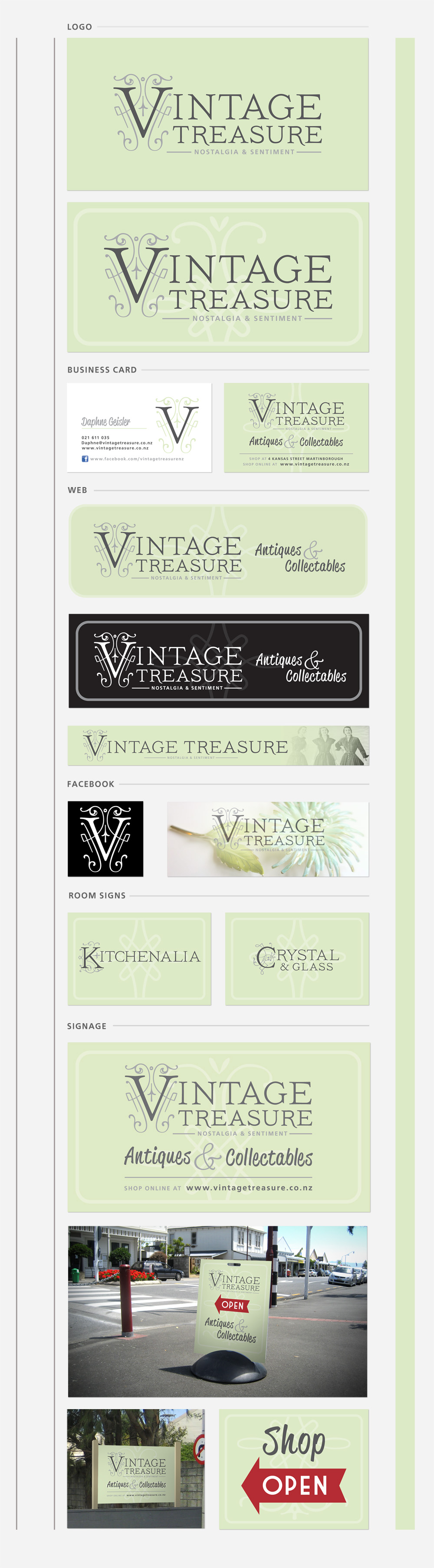 Vintage Treasure rebrand