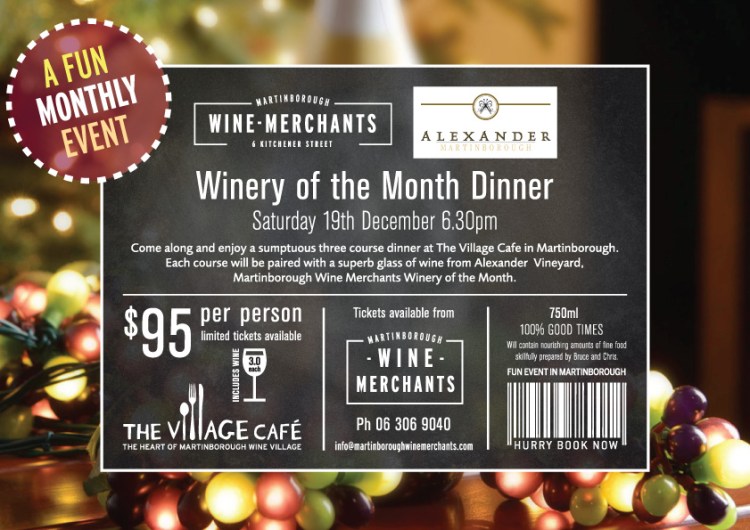 Winery of the Month December 2015 web